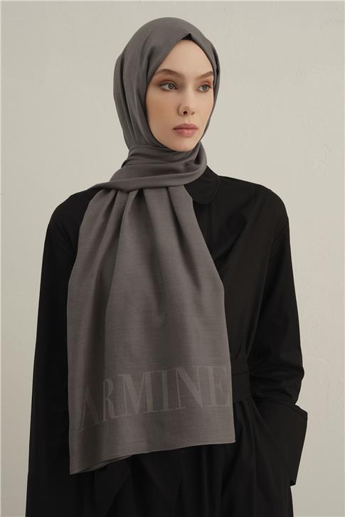Armine Logo Drop Pamuk İpek Şal 20
