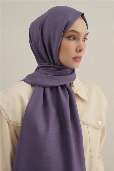 Armine Logo Drop Pamuk İpek Şal 45 