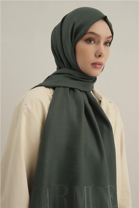 Armine Logo Drop Pamuk İpek Şal 50