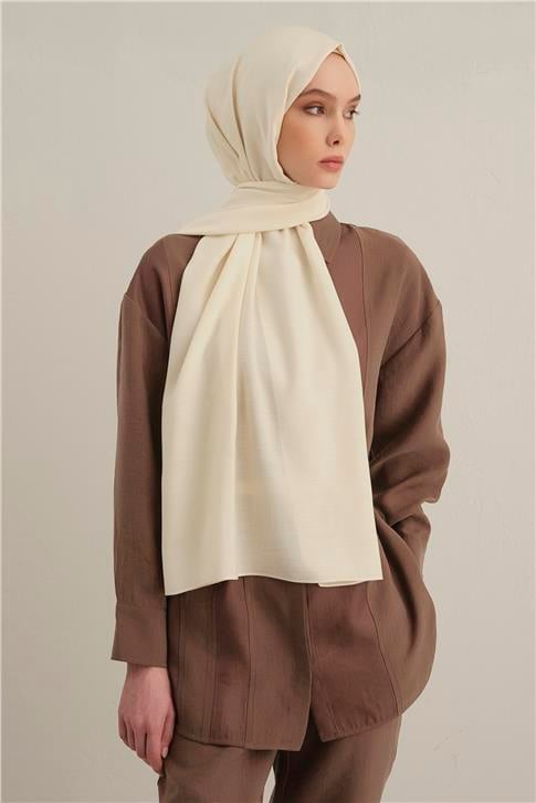 Armine Logo Drop Pamuk İpek Şal 58