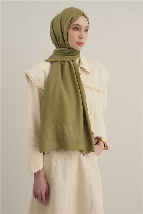 Armine Logo Drop Pamuk İpek Şal 48