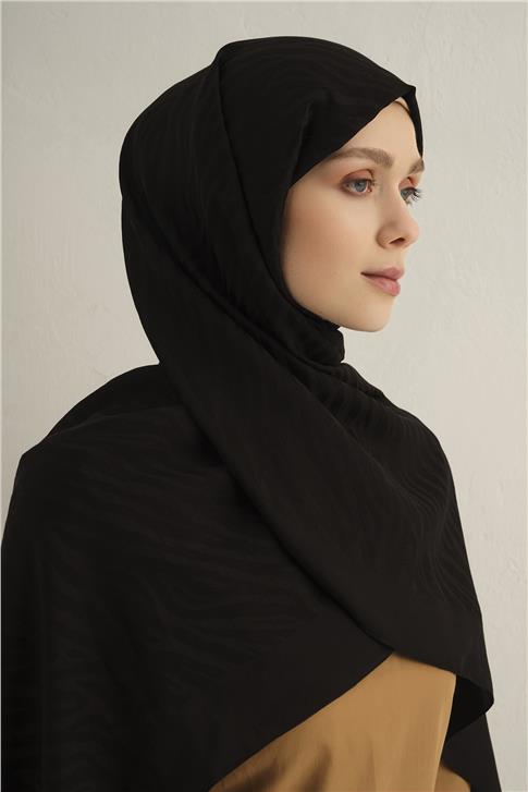 Armine Pamora Zebra Desen Şal 1 01