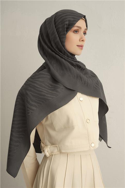 Armine Pamora Zebra Desen Şal 1 19