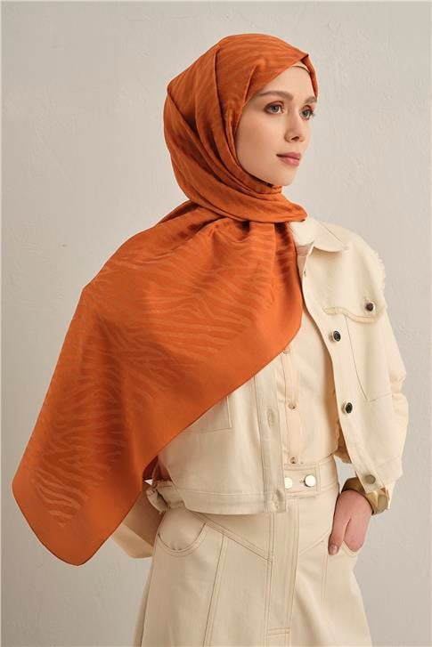 Armine Pamora Zebra Desen Şal 1 43