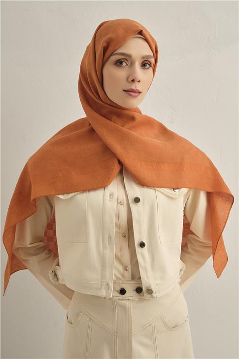 Armine Pamora Dama Çerçeve Şal 2 43