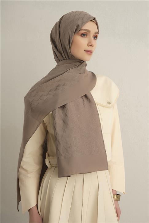Armine Pamora AA Monogram Şal 3 07
