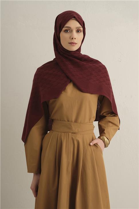 Armine Pamora AA Monogram Şal 3 32