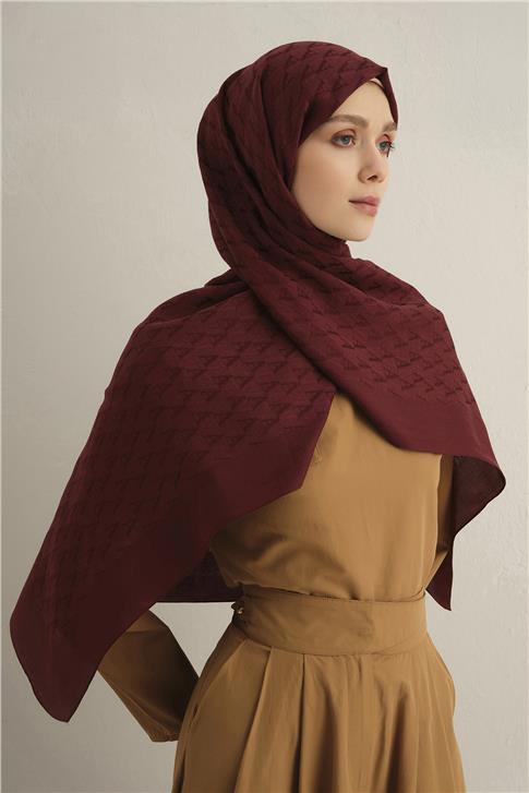 Armine Pamora AA Monogram Şal 3 32