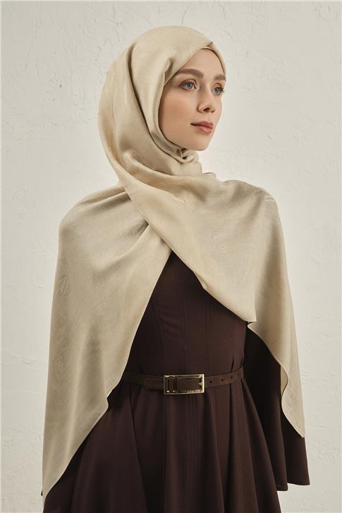 Armine Woolair Dalga Monogram Şal 1 04