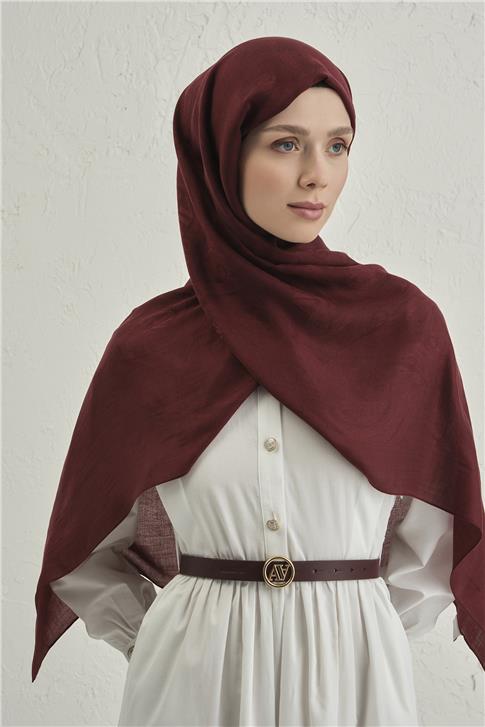 Armine Woolair Dalga Monogram Şal 1 32