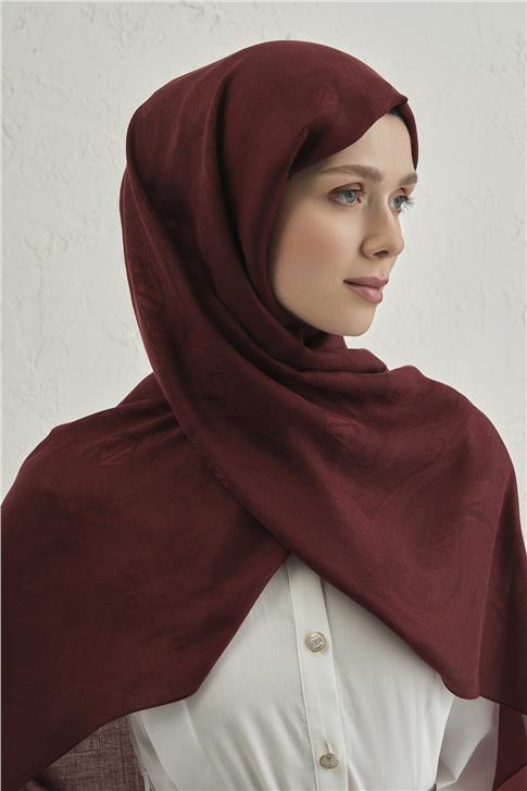 Armine Woolair Dalga Monogram Şal 1 32