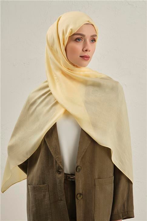 Armine Woolair Dalga Monogram Şal 1 70