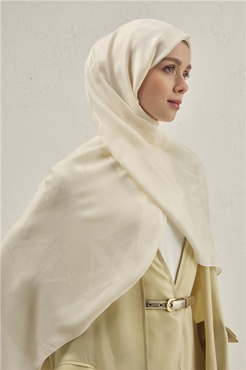 Armine Woolair Harf Monogram Şal 2 39