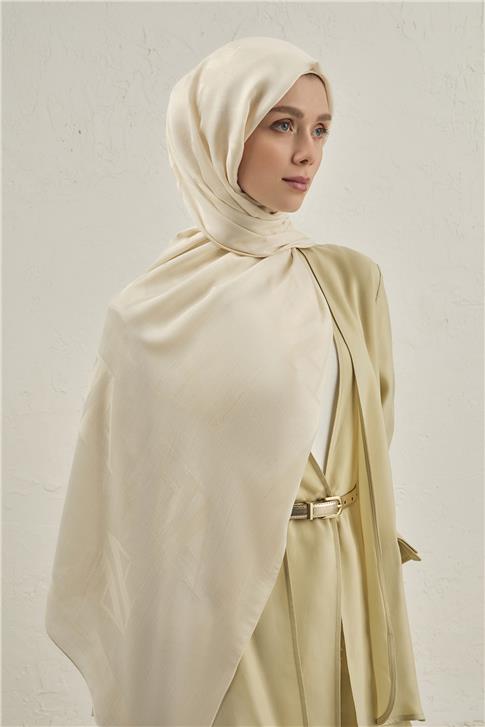 Armine Woolair Harf Monogram Şal 2 60