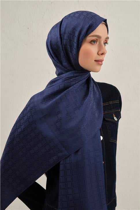 Armine Pamuk  Floş Çapraz Desen Şal 2 03