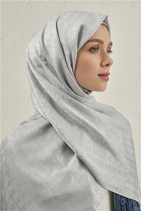 Armine Pamuk  Floş Çapraz Desen Şal 2 23