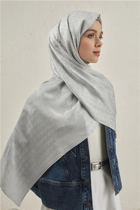 Armine Pamuk  Floş Çapraz Desen Şal 2 23