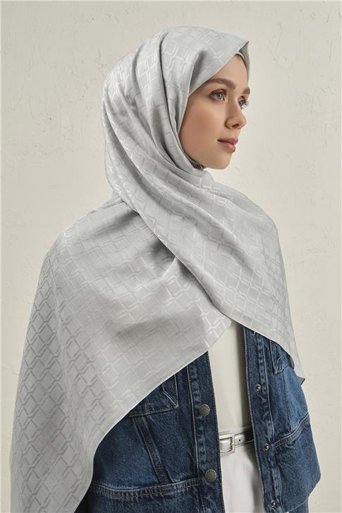 Armine Pamuk  Floş Çapraz Desen Şal 2 23