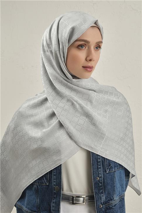 Armine Pamuk  Floş Çapraz Desen Şal 2 23