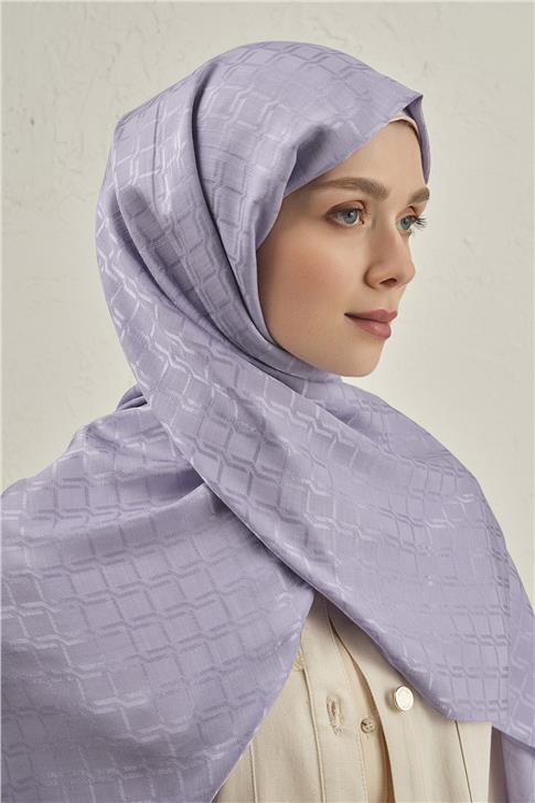 Armine Pamuk  Floş Çapraz Desen Şal 2 44