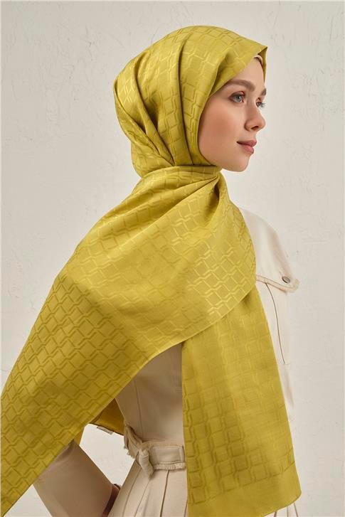 Armine Pamuk  Floş Çapraz Desen Şal 2 54