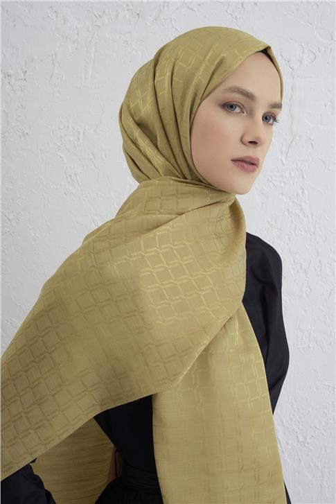 Armine Pamuk  Floş Çapraz Desen Şal 2 72
