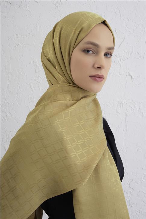 Armine Pamuk  Floş Çapraz Desen Şal 2 72