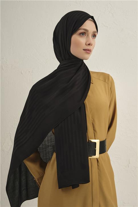 Armine Lyocell Viscon Stripes Şal 2 01