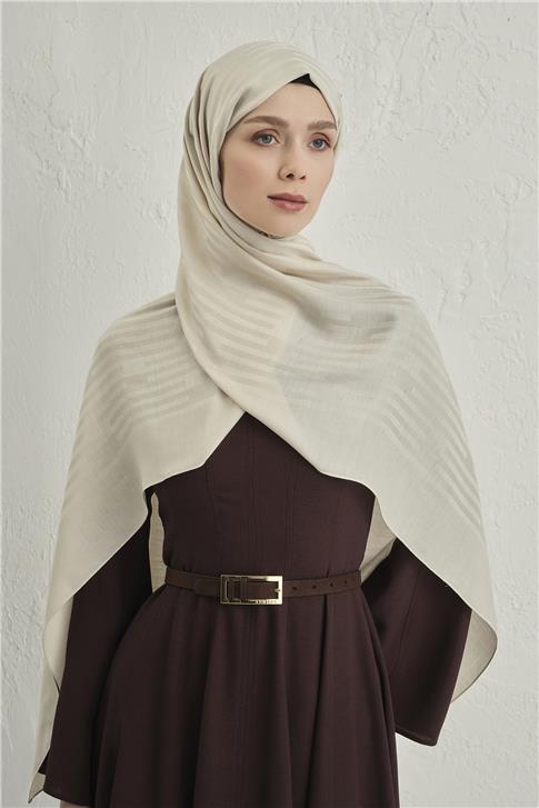 Armine Lyocell Viscon Stripes Şal 2 04