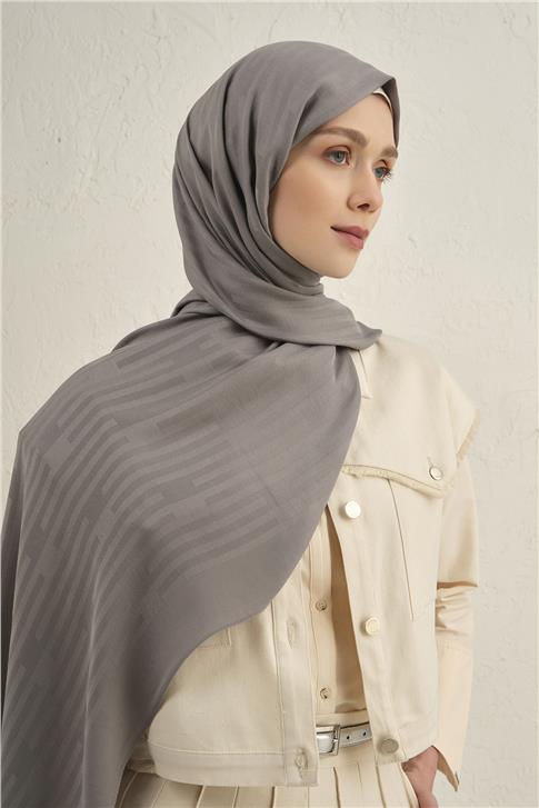 Armine Lyocell Viscon Stripes Şal 2 19