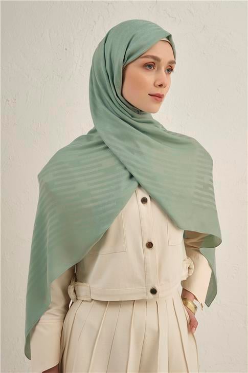 Armine Lyocell Viscon Stripes Şal 2 55