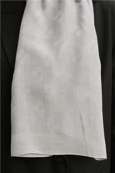 Armine Tencel İpek Minimal Monogram Desen Şal 3295