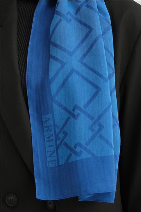 Armine Tencel İpek Zincir Desen Şal 32115