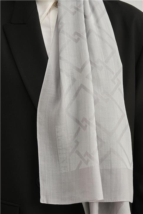 Armine Tencel İpek Zincir Desen Şal 3295