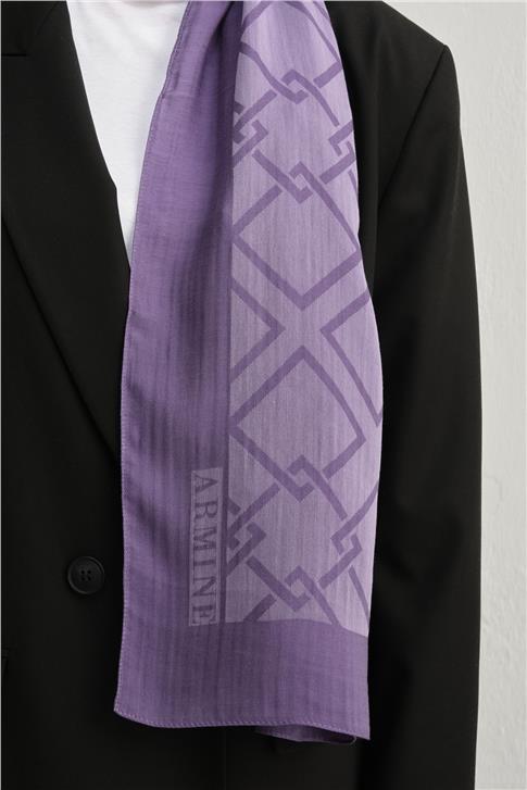 Armine Tencel İpek Zincir Desen Şal 3298