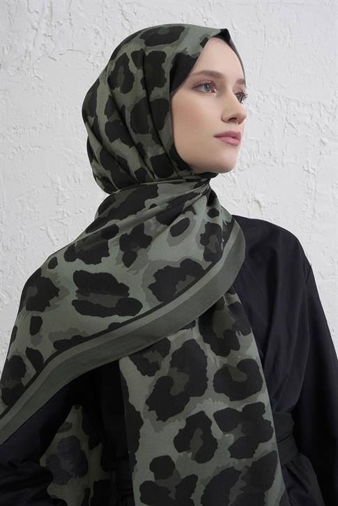 Armine İpek Tensel Leopar Şal 3 06
