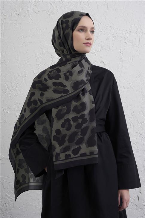 Armine İpek Tensel Leopar Şal 3 34