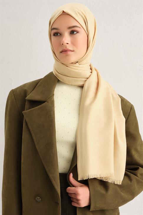 Armine Viscon Kazayağı Desen Şal 02