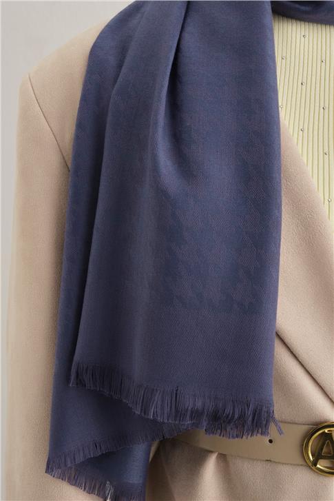 Armine Viscon Kazayağı Desen Şal 06