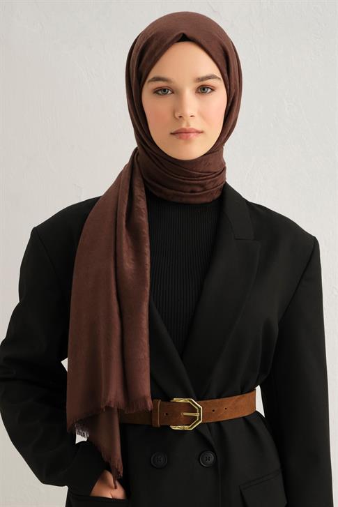 Armine Viscon Kazayağı Desen Şal 09
