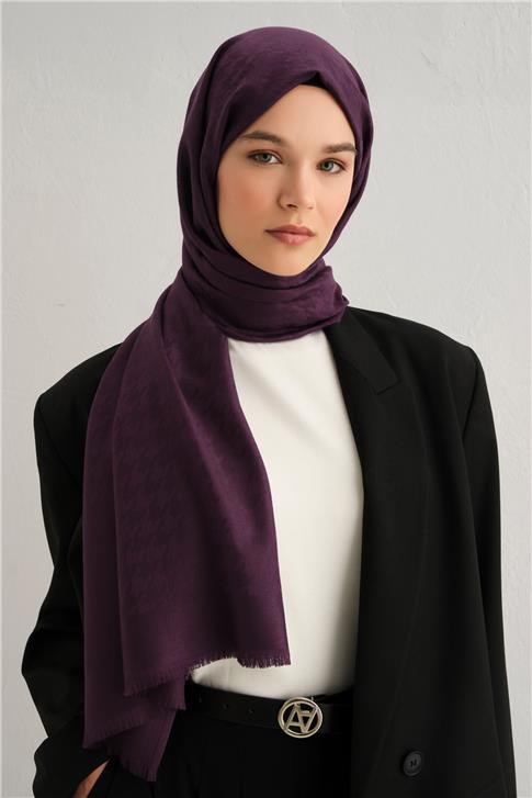 Armine Viscon Kazayağı Desen Şal 13