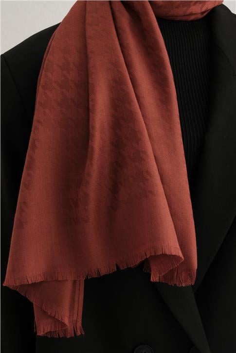 Armine Viscon Kazayağı Desen Şal 20