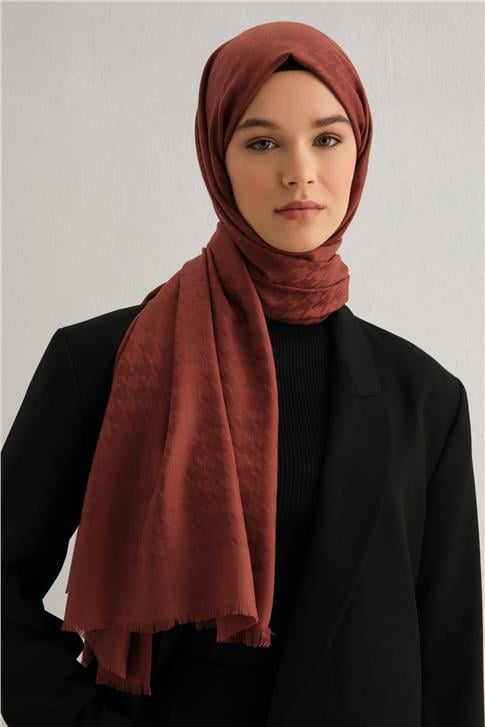 Armine Viscon Kazayağı Desen Şal 20