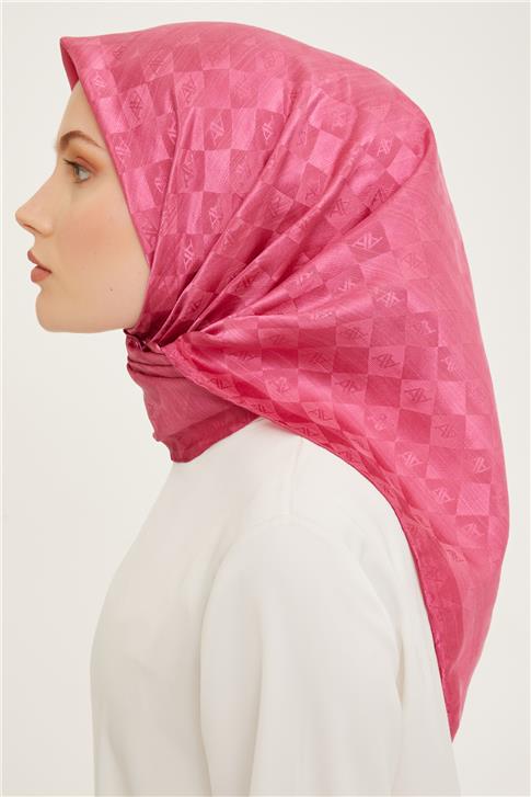 Armine Jakarlı İpek Pamuk Eşarp 97