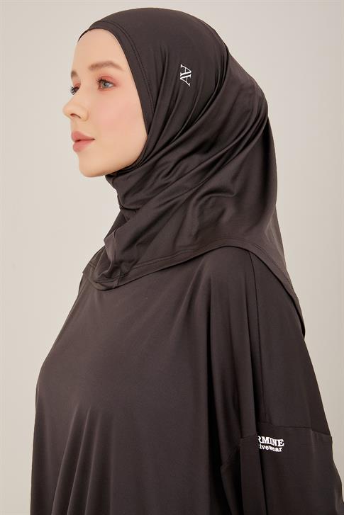 Armine Active Hijab Bone ORT502 Antrasit
