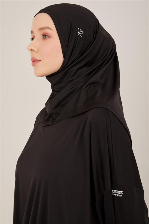 Armine Active Hijab Bone ORT502 Siyah