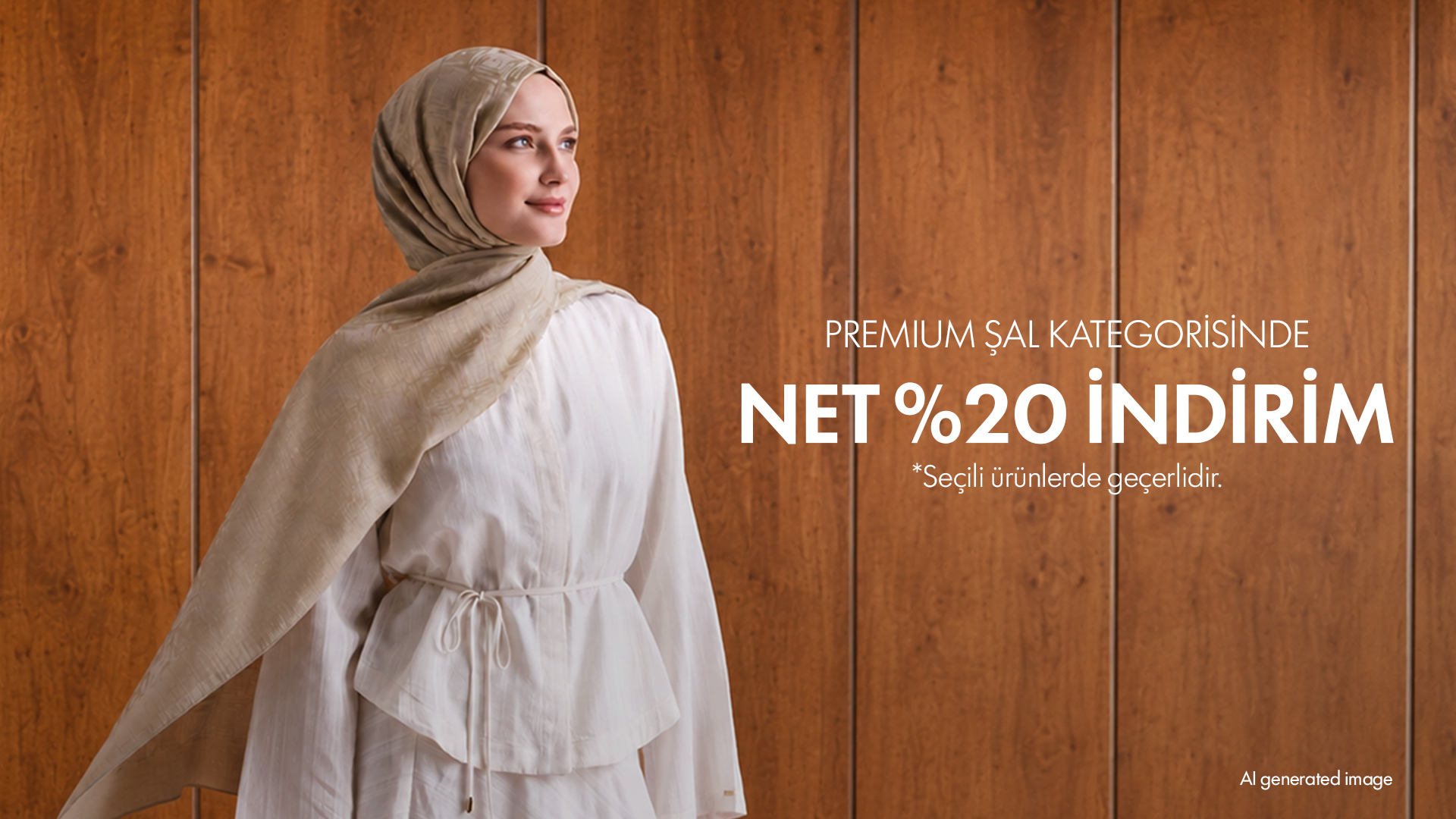Premium Şal İndirimi