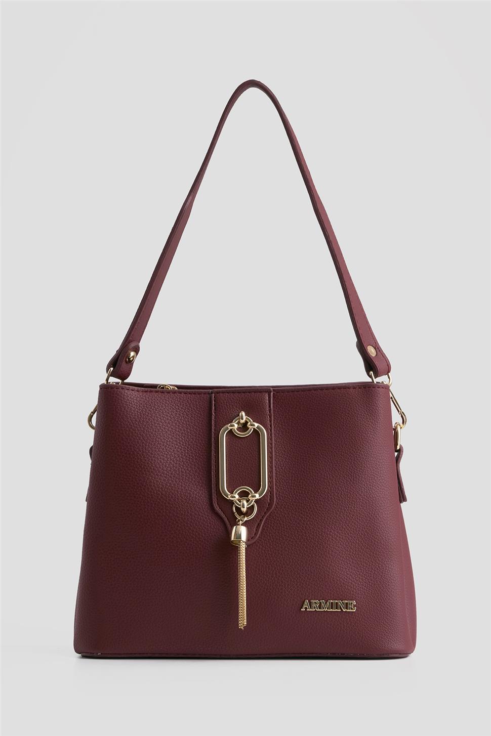 ハンドメイドとも Armine Çanta 25YD7361 Bordo | Armine