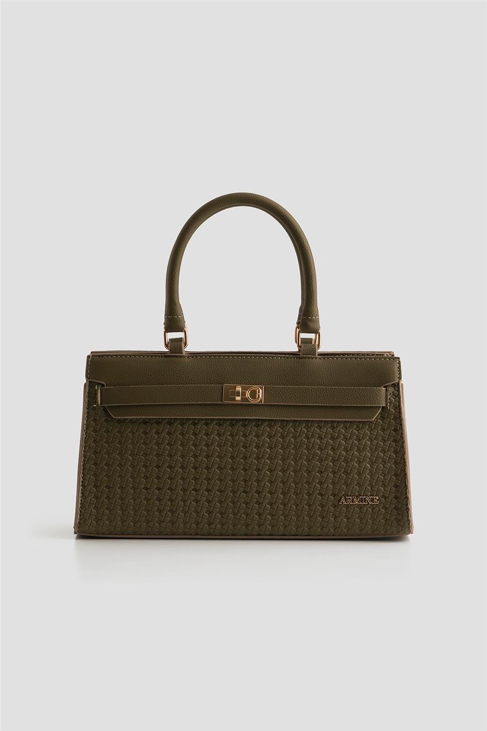 Armine Çanta Örgü 25YD7407 Haki | Armine