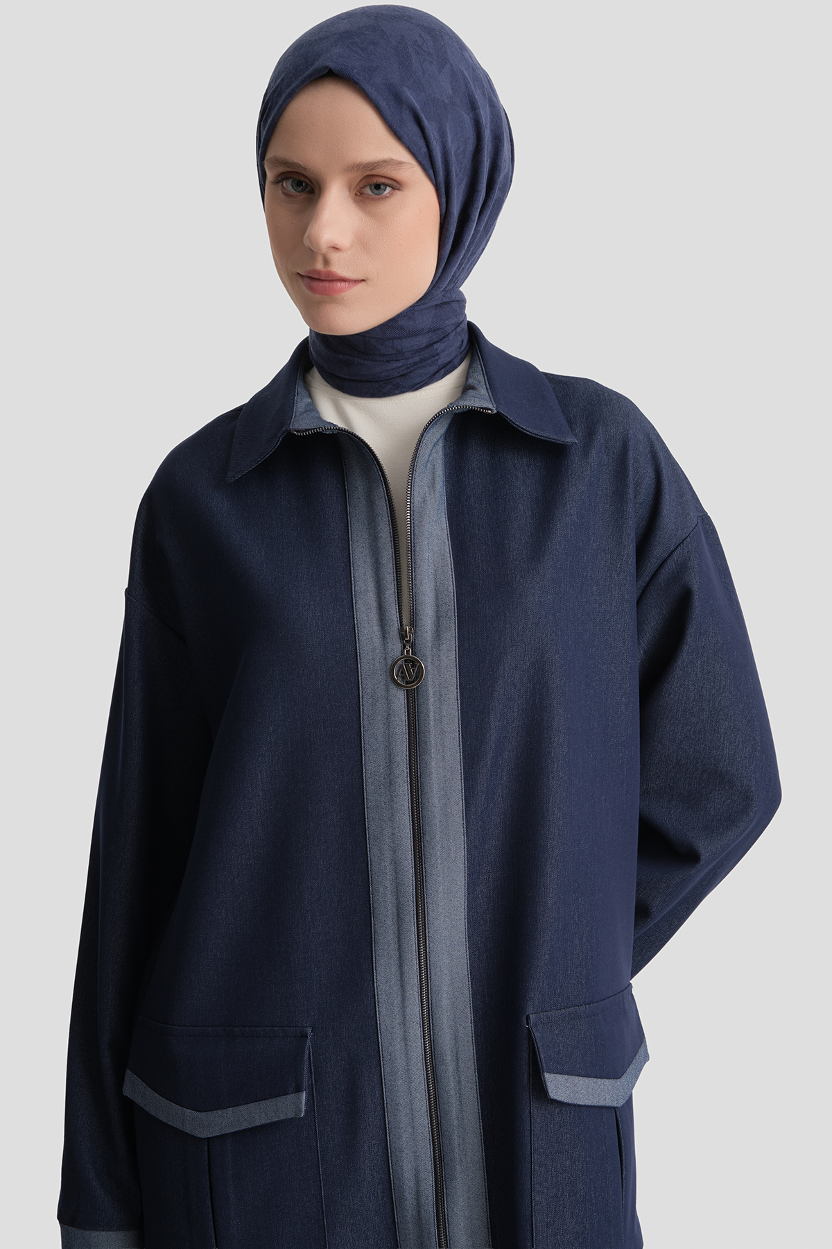 Mixli Denim Kap İndigo AGGY1182-IND | Armine
